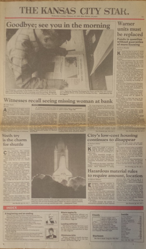 Kansas City Star Feb 28 1990