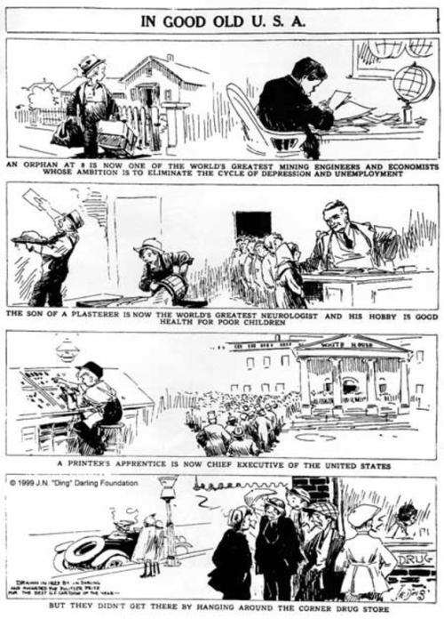 This cartoon won Darling the 1924 Pulitzer Prize for Editorial Cartooning.